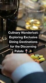 A Culinary Adventure for the Discerning Palate