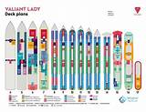 Comprehensive Valiant Lady Deck Plan by Virgin Voyages
