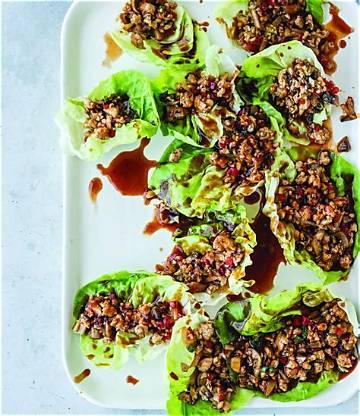 Delightful Lettuce Wraps Inspired by Chrissy Teigen