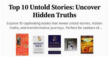 Unlocking Hidden Truths and Untold Stories